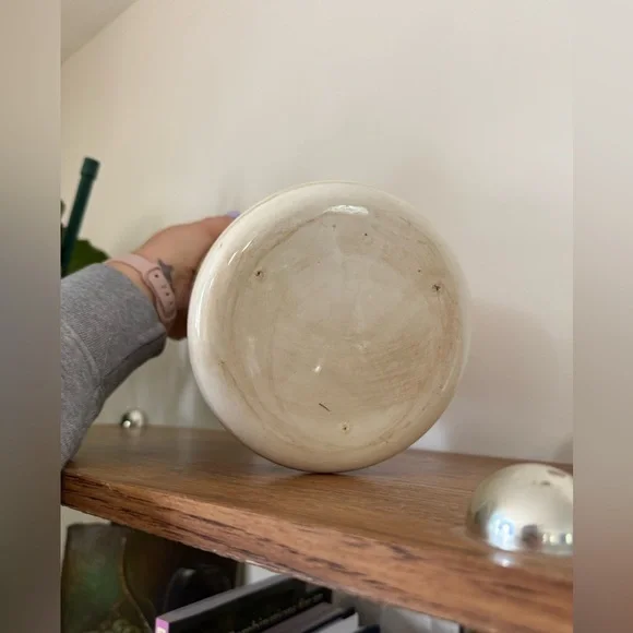 9” Vegetable Jar Vase Glass Cottagecore Carrots Mushroom - Picture 5 of 7